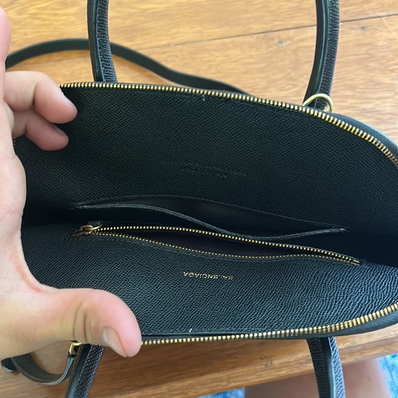 WOMEN'S VILLE XXS HANDBAG IN BLACK/WHITE - Picture 5 of 7